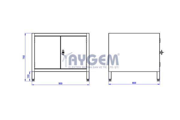 SMALL TYPE MATERIAL CABINET