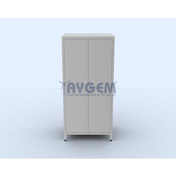 DOUBLE SHELF MATERIAL CABINET